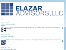 Tablet Screenshot of elazaradvisors.com
